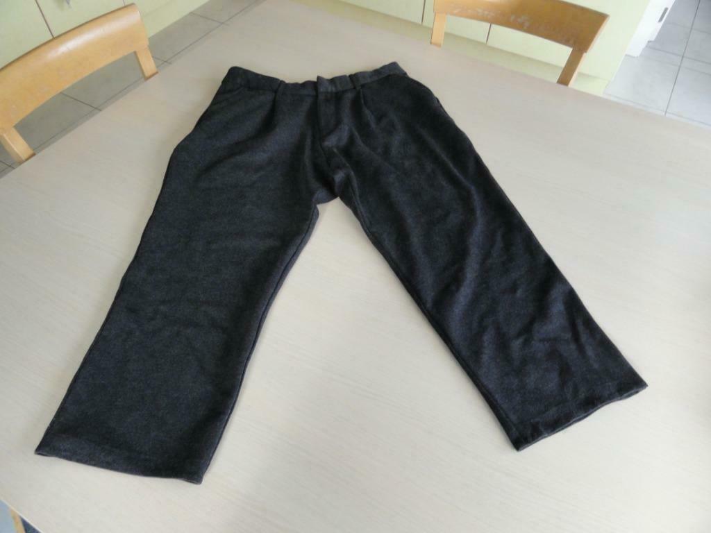 Mooie donkergrijze driekwarts broek; maat 32, Maat 38/40 (M), Ophalen of Verzenden, Zo goed als nieuw, Grijs