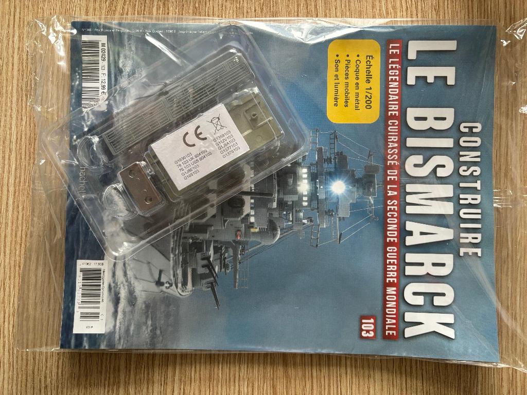 LE BISMARCK   A CONSTRUIRE  échelle 1/200, Hobby & Loisirs créatifs, Enlèvement, Neuf
