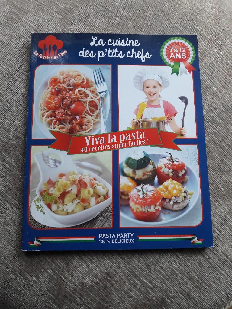 Viva la pasta, 40 recettes super faciles !, Livres, Livres de cuisine, Comme neuf, Entrées et Soupes, Plat principal, Italie, Enlèvement