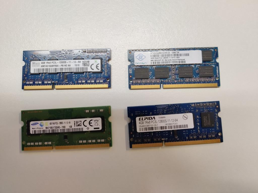 4GB DDR3 Laptop Geheugen, Computers en Software, Ophalen, DDR3, Zo goed als nieuw, Laptop