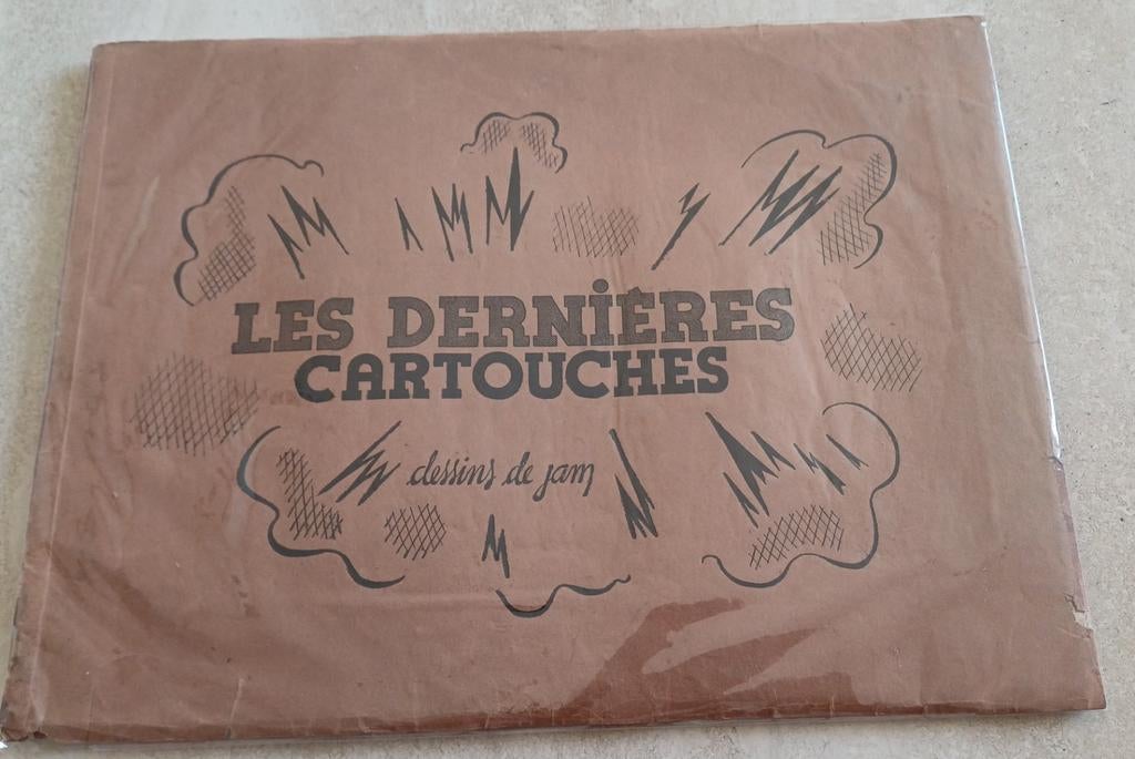 Les dernières cartouches/Dessins de JAM/Degrelle/Rex/1936, Collections, Enlèvement ou Envoi, Utilisé