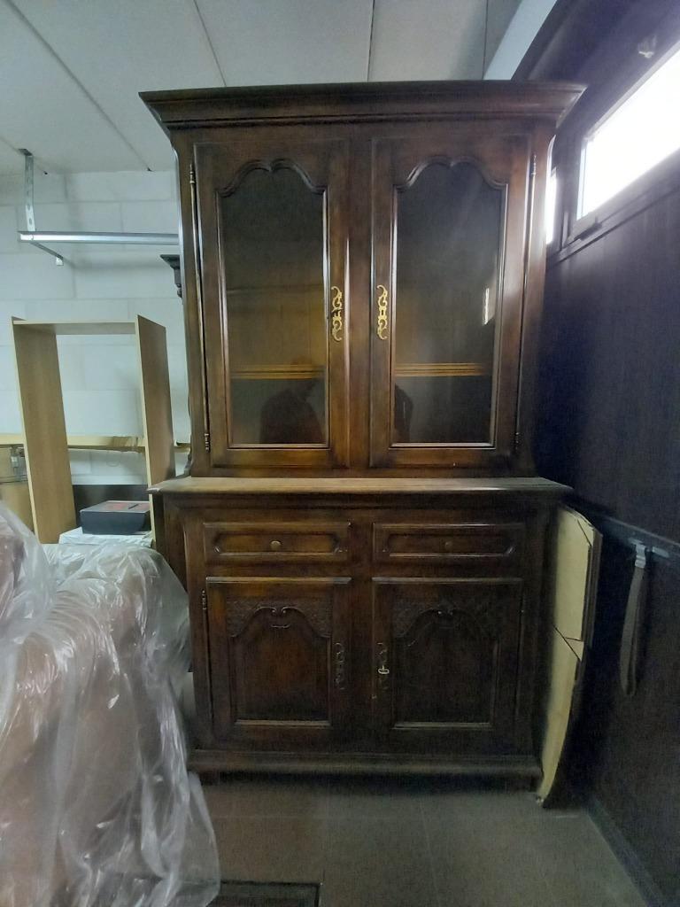 Buffet en chêne, Antiek, 25 à 50 cm, Avec tablette(s), Comme neuf