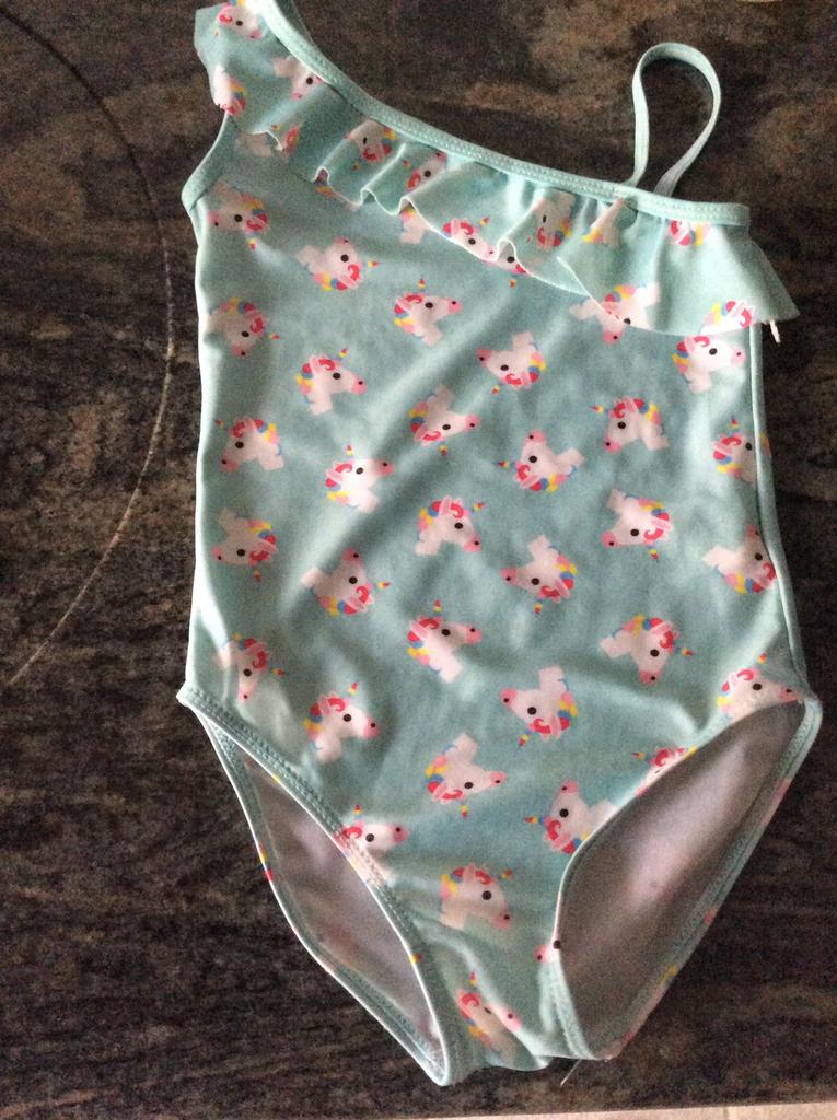 Badpak unicorn maat 92/98, Kinderen en Baby's, Ophalen of Verzenden, Maat 92, Badpak