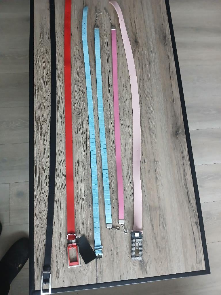 Riempjes in verschillende kleuren (nieuw), Kleding | Dames, Riemen en Ceinturen, Ophalen of Verzenden, Nieuw