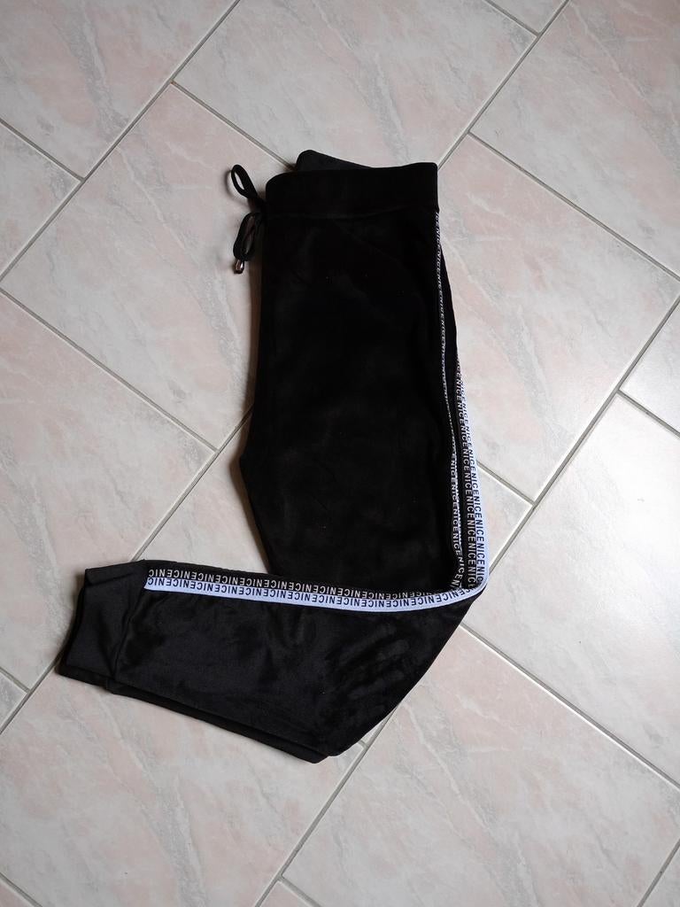Pantalon en velours, Taille 38/40 (M), Comme neuf, Nice, Noir