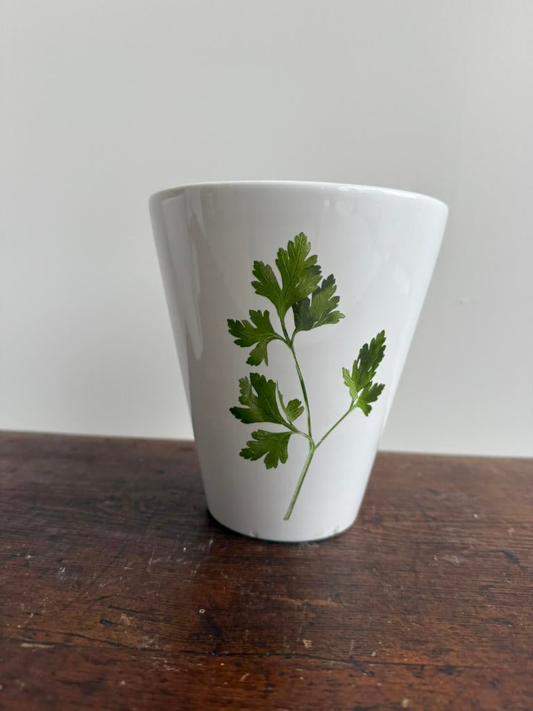 Un pot de fleurs pour le persil ou autre, Jardin & Terrasse, Pots de fleurs, Comme neuf, Poterie, Enlèvement