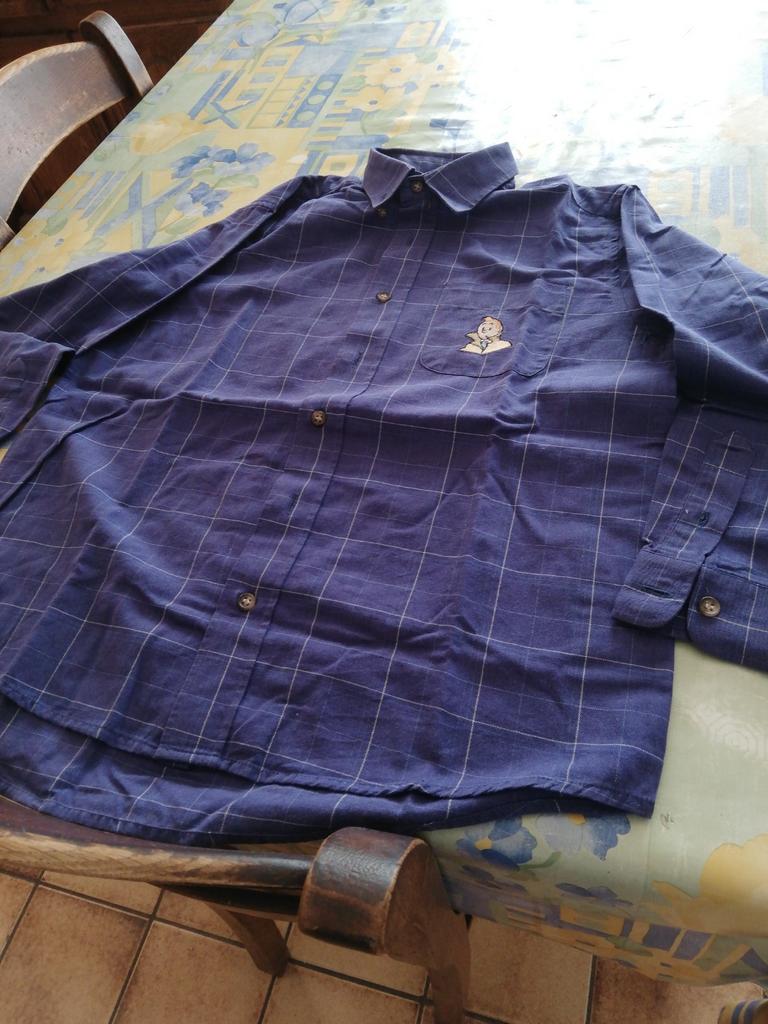 Chemise garçon Tintin. Taille 10 ans. Neuve., Comme neuf