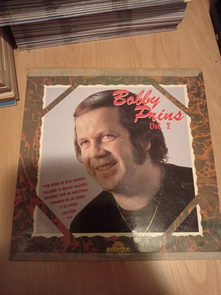 Lp Bobby Prins vol.2, Ophalen of Verzenden, Gebruikt