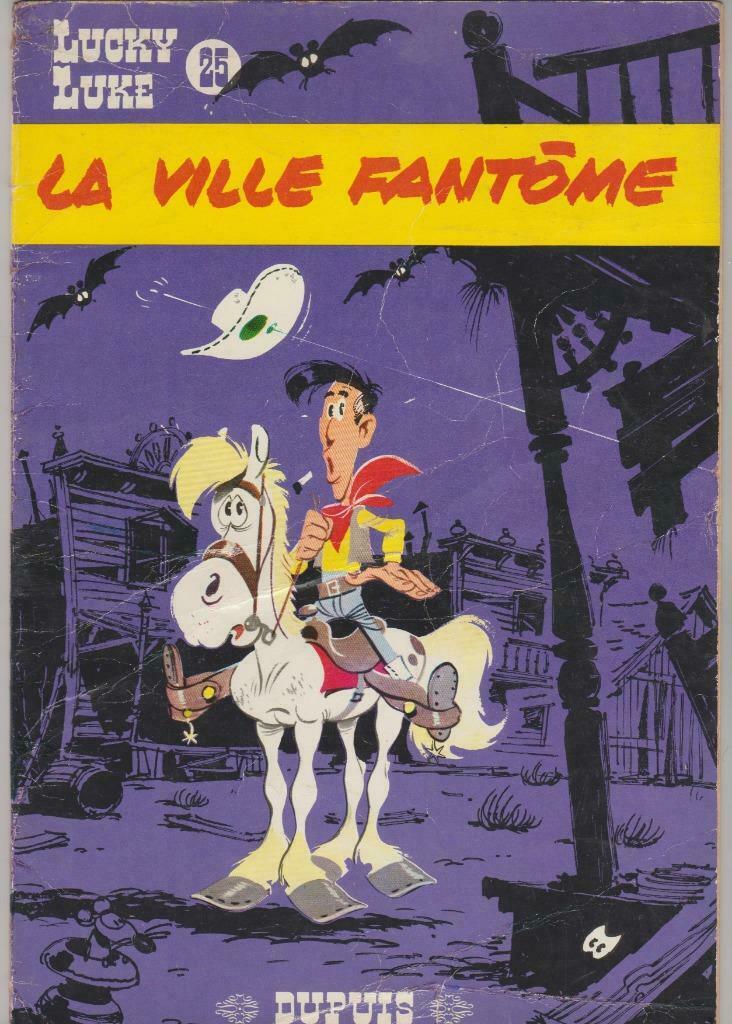 LUCKY LUKE – La ville fantôme (E.O de 1965), Ophalen of Verzenden, Dupuis