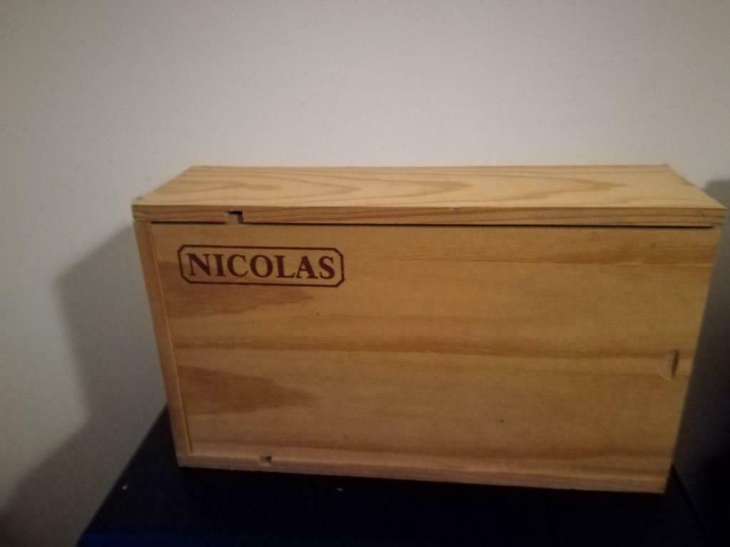 Champagne kist Nicolas Sinterklaas, Ophalen of Verzenden, Zo goed als nieuw, Champagne