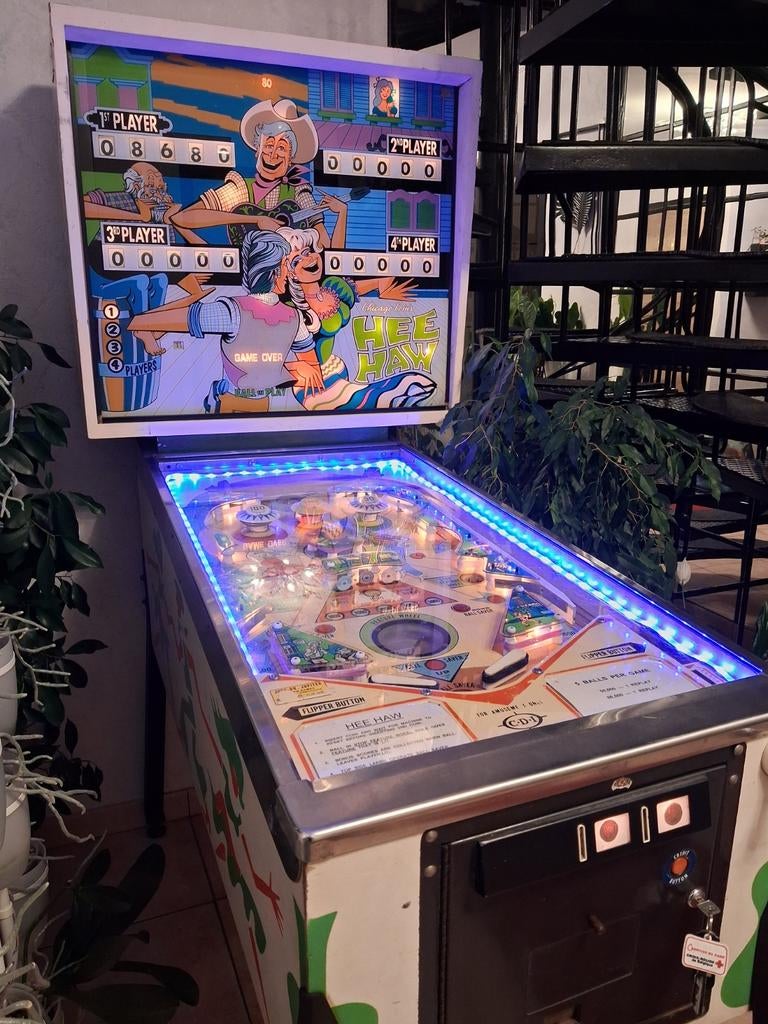 Flipper année 70 fonctionne toujours bien, Enlèvement, Utilisé, Électronique, Flipper (jeu)