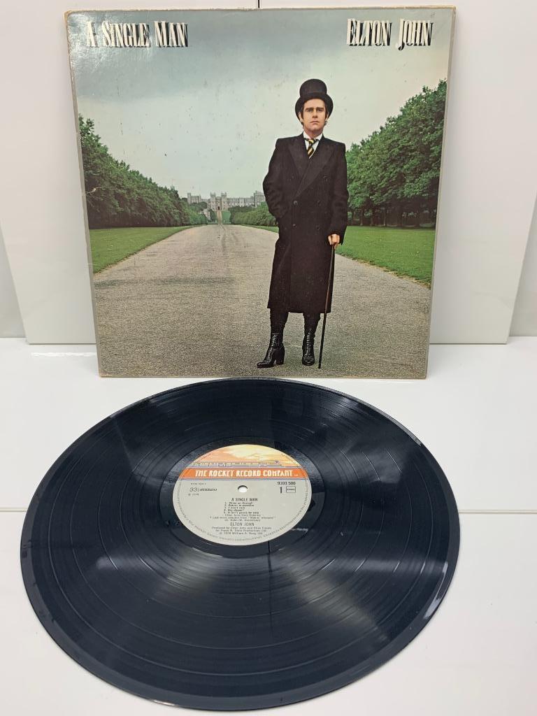 VINYL LP  ELTON  JOHN, Ophalen of Verzenden, Gebruikt