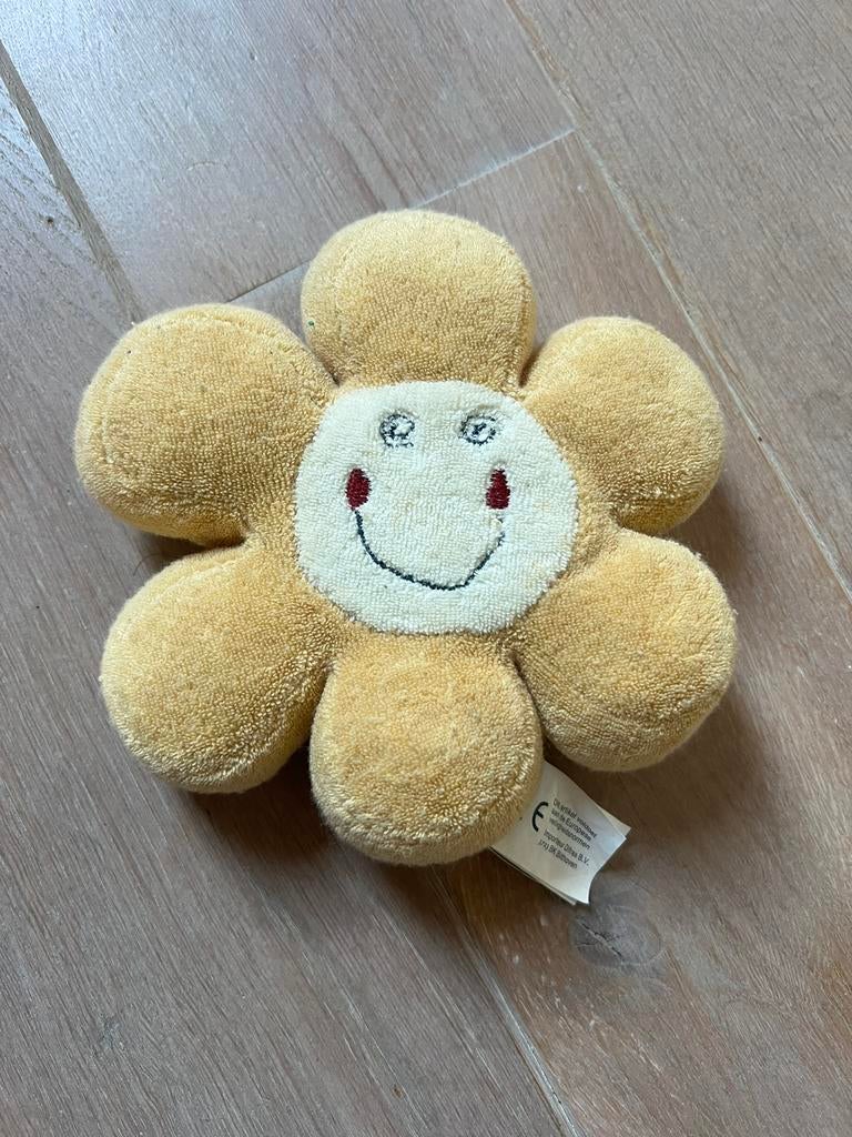 Knuffel met rammelaar in van Difrax, Ophalen of Verzenden, Gebruikt, Rammelaar, Met geluid