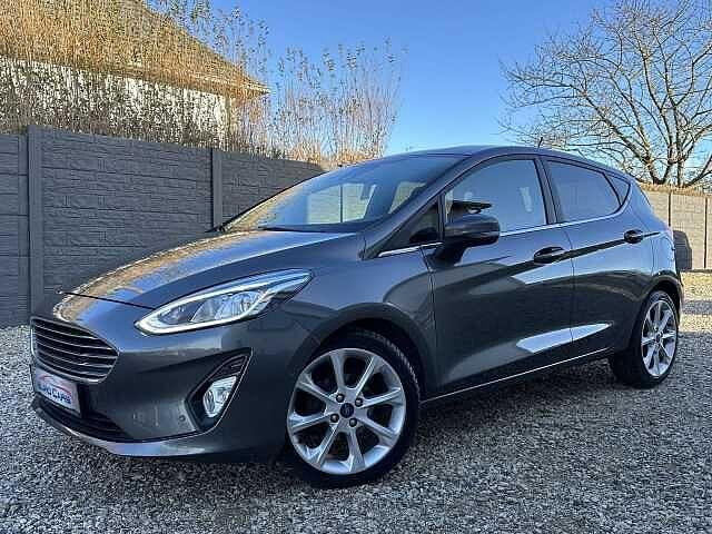 Ford Fiesta 1.0 EcoBoost Titanium, Autos, Argent ou Gris, Achat, Entreprise, Commande vocale