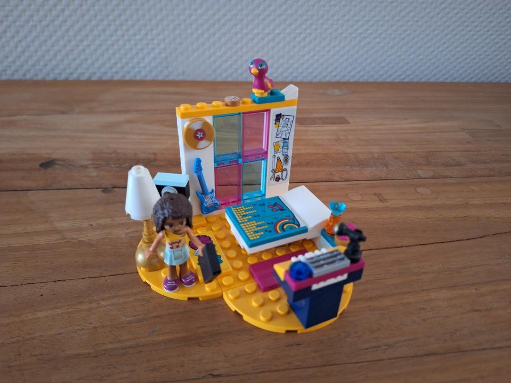 lego friends Andrea slaapkamer 41341, Ophalen of Verzenden, Gebruikt, Complete set, Lego