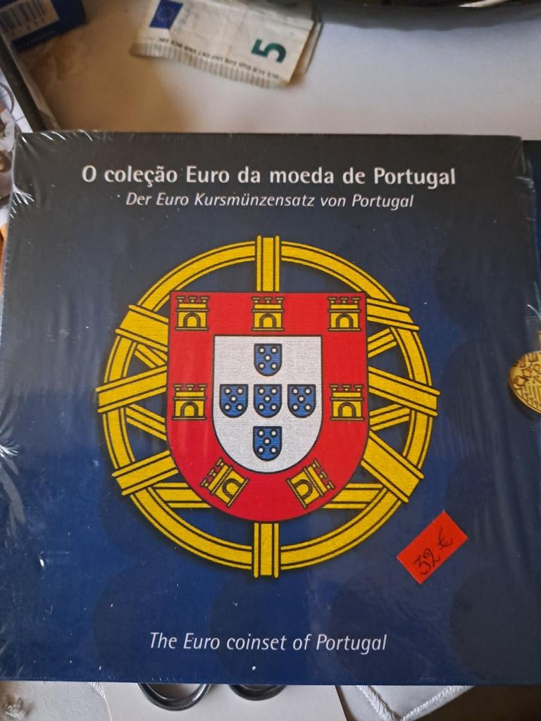 Unc muntenset van portugal 2002 heel beperkte oplage, Ophalen, Portugal