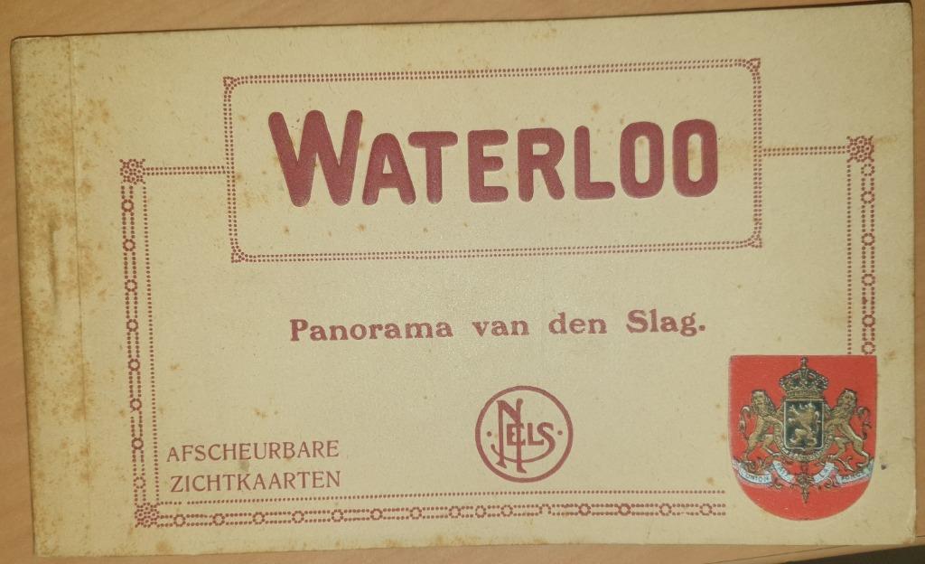 Waterloo - Panorama van den slag, Verzamelen, Ophalen of Verzenden, 1940 tot 1960, Ongelopen, Vlaams-Brabant