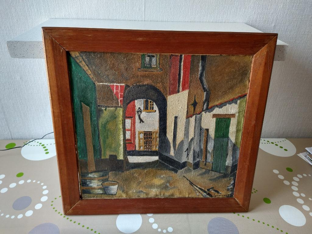 Oude schilderijen, Enlèvement