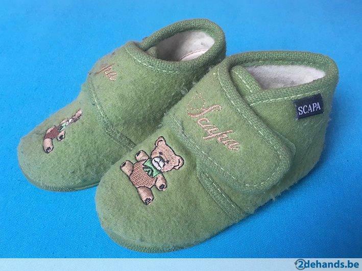 Pantoffels Scapa maat 24, Kinderen en Baby's, Ophalen, Gebruikt, Jongen of Meisje, Overige typen