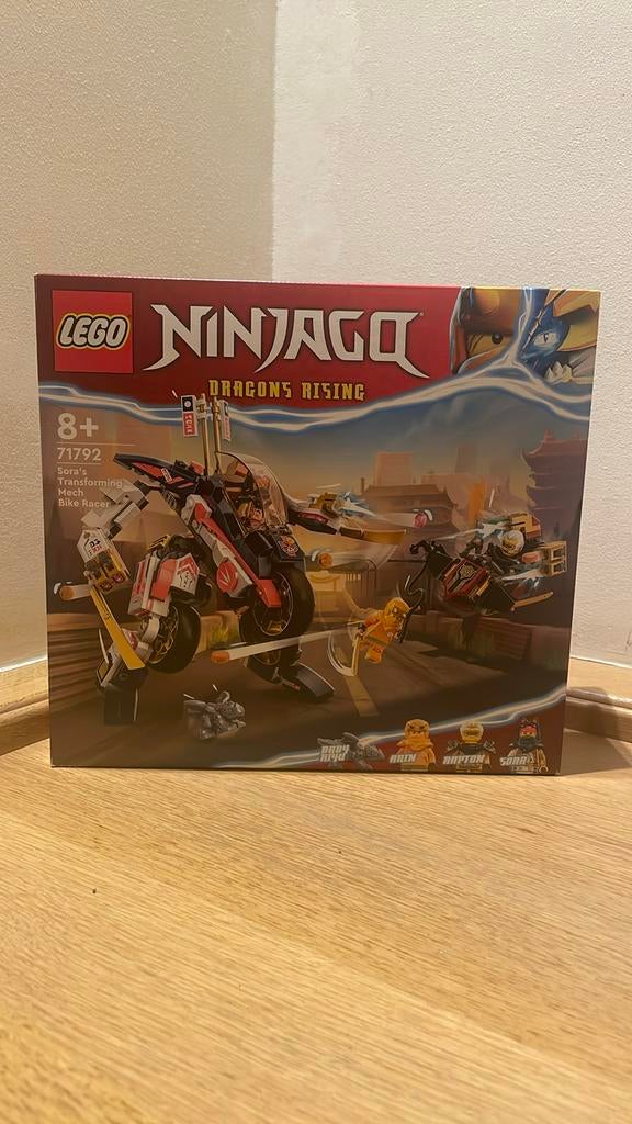 Ninjago sora’s transforming mech bike racer ongeopend, Kinderen en Baby's, Speelgoed | Duplo en Lego, Ophalen, Nieuw, Lego