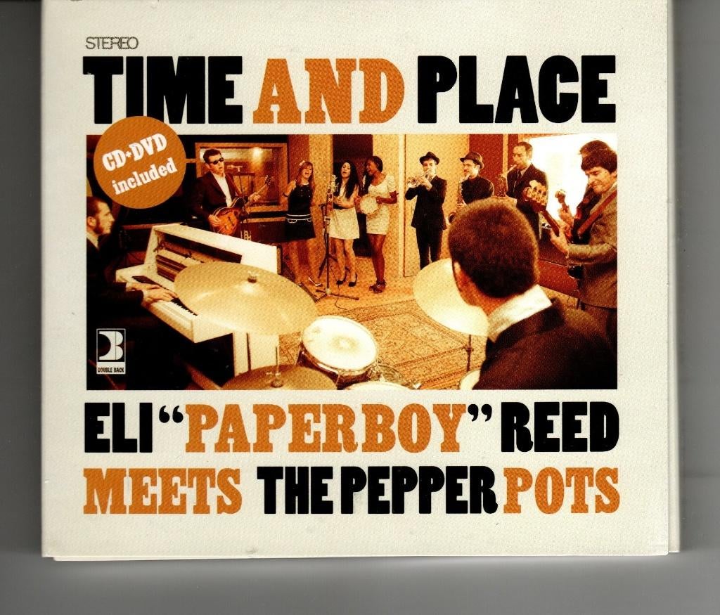ELI "PAPERBOY" REED MEETS THE PEPPER POTS - TIME AND PLACE -, Ophalen of Verzenden, Zo goed als nieuw