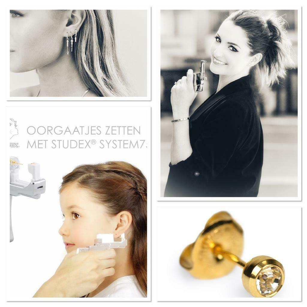 Oorgaatjes zetten aan huis ! Get your ears pierced @ home!