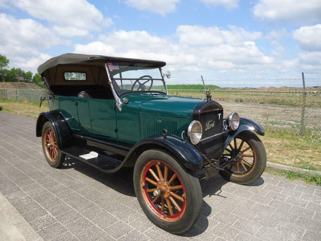 Ford T-Ford 4-door convertible 1927 Belgische wagen, foto 6