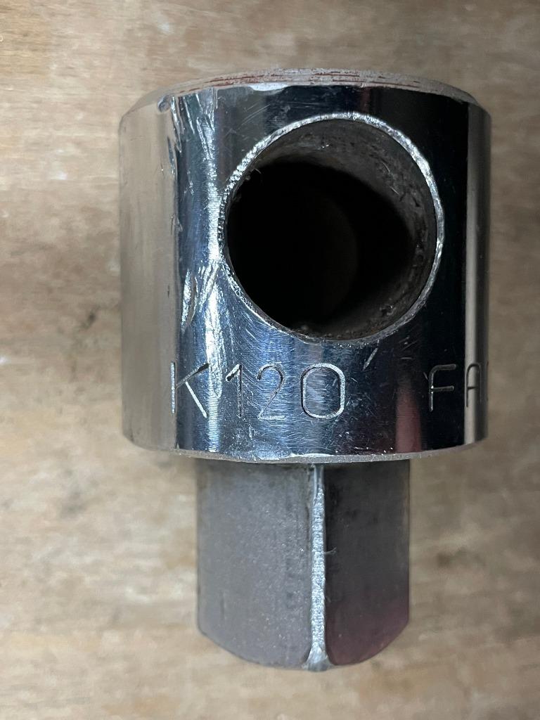 FACOM K120 - Dopsleutel SAM 15/16 - Kniestuk, Bricolage & Construction, Outillage | Outillage à main, Enlèvement ou Envoi, Utilisé