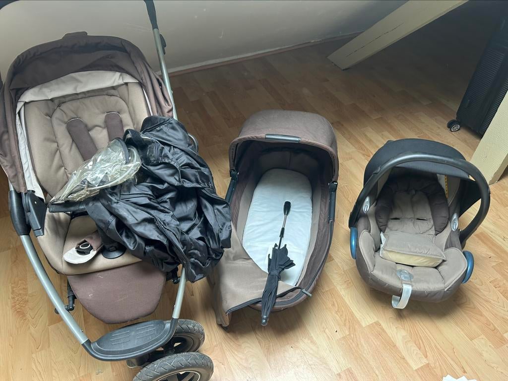 Buggy maxi cosi 3 in 1, Enlèvement, Protection de pluie