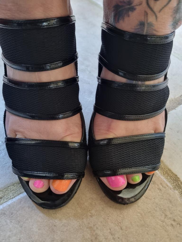Chaussures, escarpin CALVIN KLEIN pointure 37, Porté, Calvin Klein, Envoi, Noir
