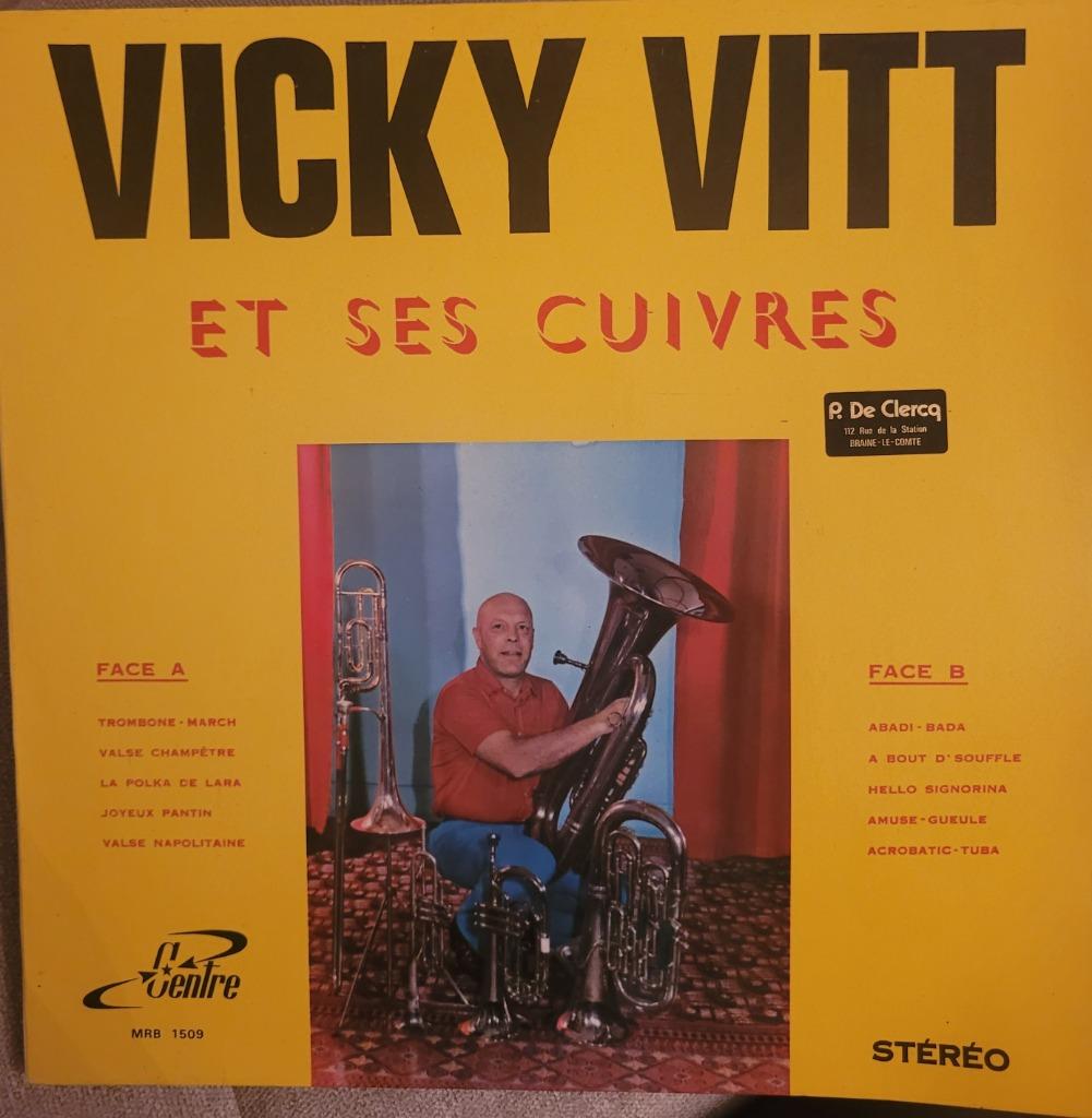Album Vicky Vitt en haar brassers, Cd's en Dvd's, Ophalen, Gebruikt, 12 inch, Overige genres