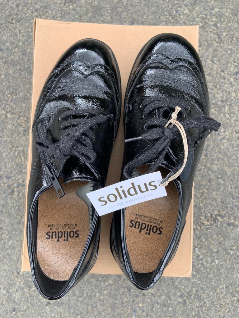 Solidus,comfort,schoenen voor steunzolen maar 4 K Nieuw, Enlèvement, Neuf, Noir