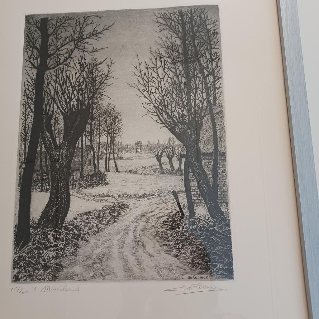 E De Cooman ets, Antiek en Kunst, Ophalen of Verzenden