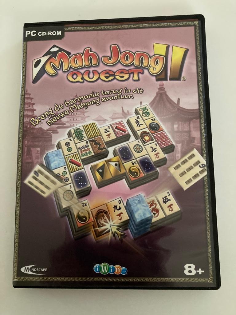 PC CD ROM Mah Jong quest 2, Enlèvement, Utilisé