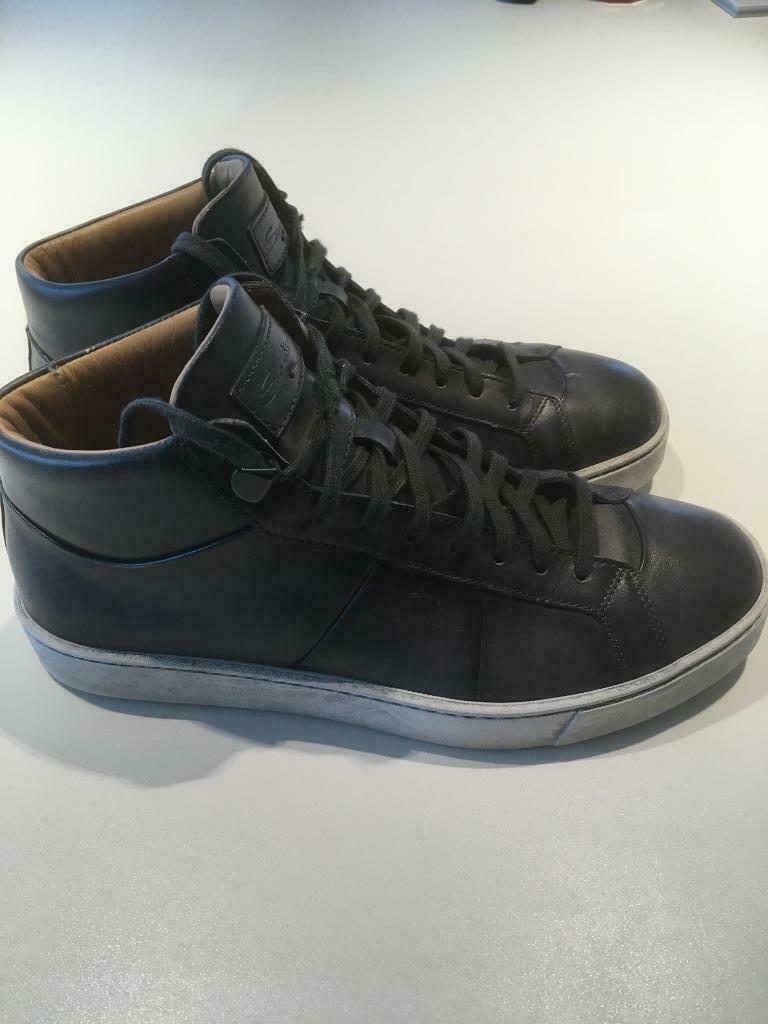 Santoni schoenen maat 6.5, Ophalen, Zo goed als nieuw, Blauw, Santoni
