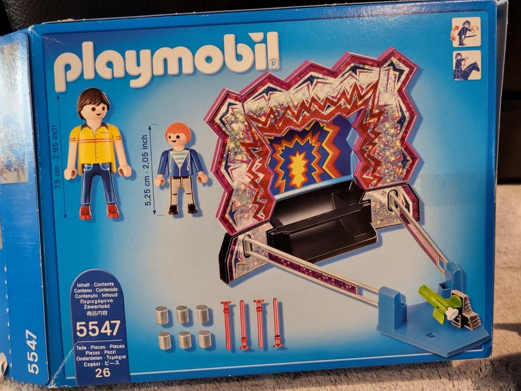 Playmobil kermis - nr5547, Ophalen of Verzenden, Zo goed als nieuw, Complete set