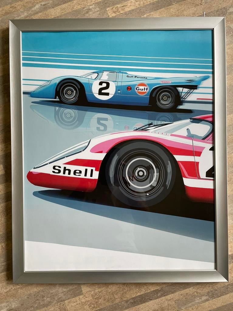 Motorsport print Porsche, Ophalen