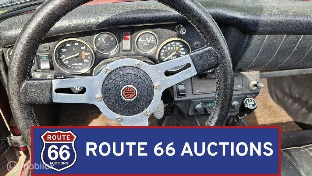 MG Midget | 1978 | Route 66 Auctions, Zwart, Bedrijf, Handgeschakeld, Overige carrosserie