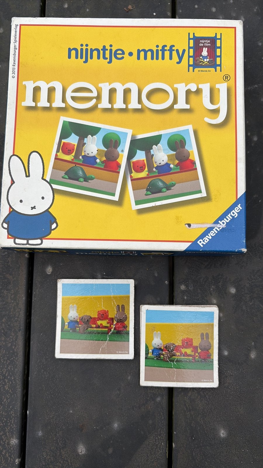 Jeu de mémoire Miffy Miffy - Ravensburger, Enlèvement ou Envoi, Utilisé