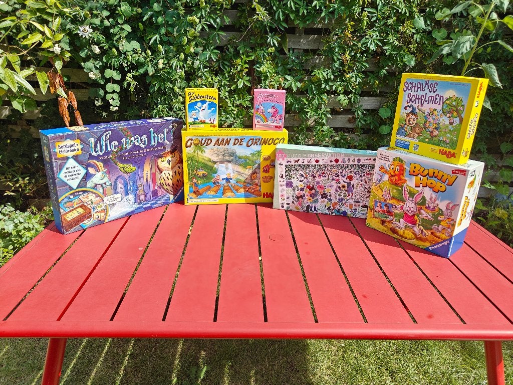 Spellen pakket, Een of twee spelers, Ophalen, Zo goed als nieuw, Haba