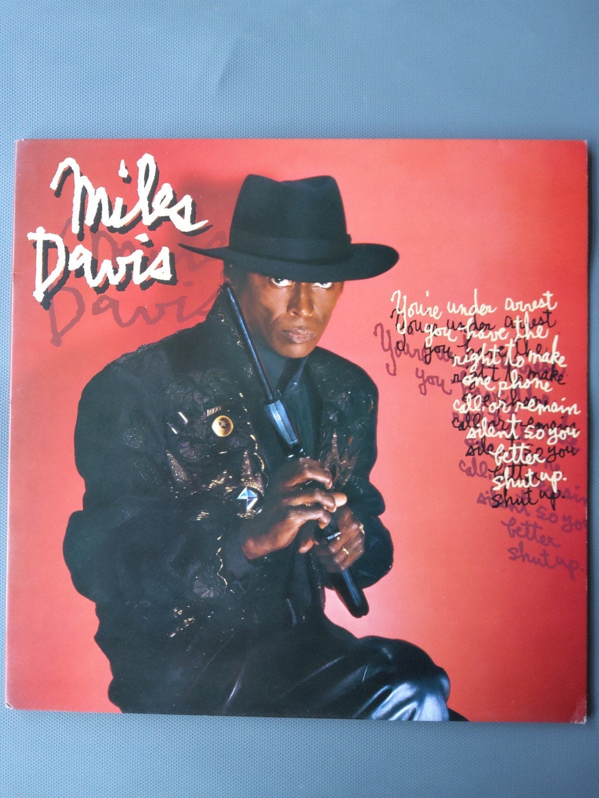 MILES DAVIS  "YOU´RE UNDER ARREST", Ophalen of Verzenden, Jazz, LP