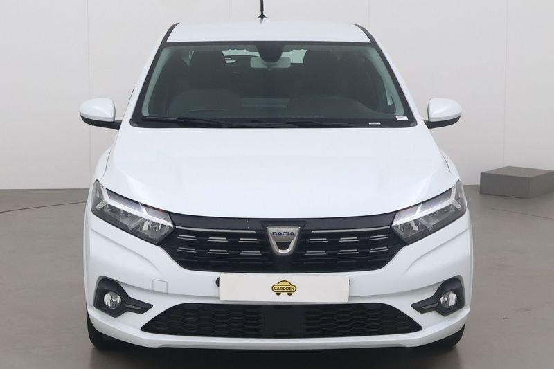 Dacia Sandero confort 67, Auto's, 121 g/km, Gebruikt, Overige bekleding, Wit