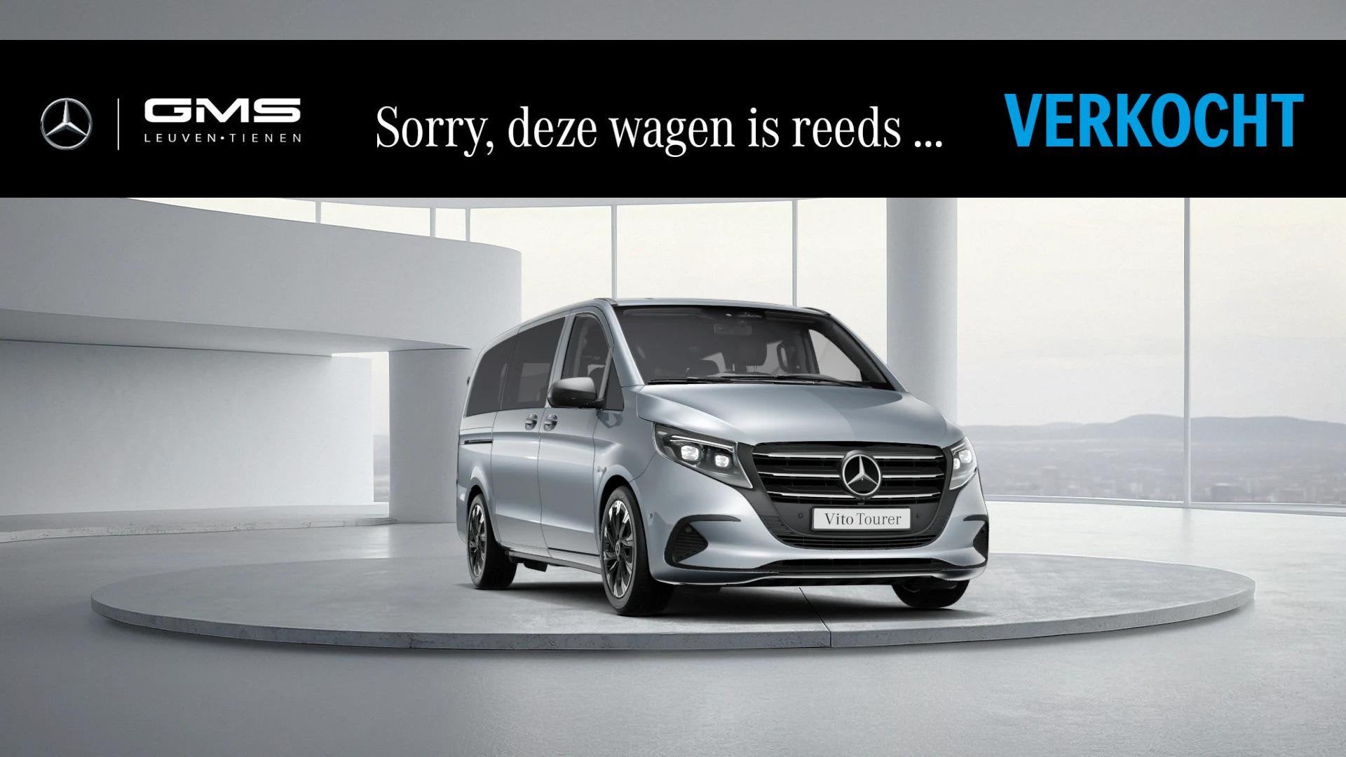 Mercedes-Benz Vito Tourer 119 CDI Select L2 /Lichte Vracht/4, Auto's, Automaat, https://public.car-pass.be/vhr/290837d7-1672-4e4d-82ad-9bd1ce425f9c