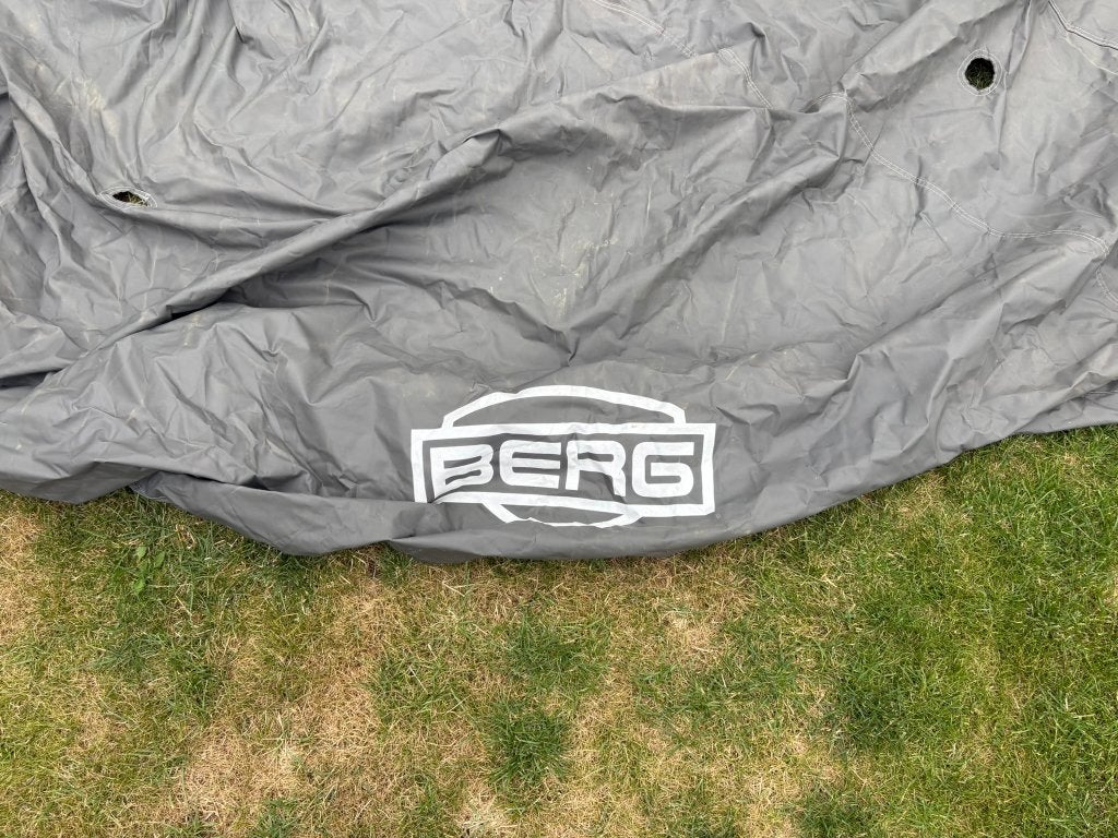 Trampoline Afdekhoes Extra 330 Grijs BERG, Ophalen, Zo goed als nieuw