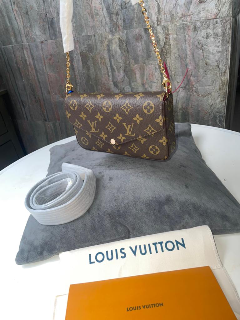 LV Pochette Félicie, Ophalen of Verzenden, Zo goed als nieuw