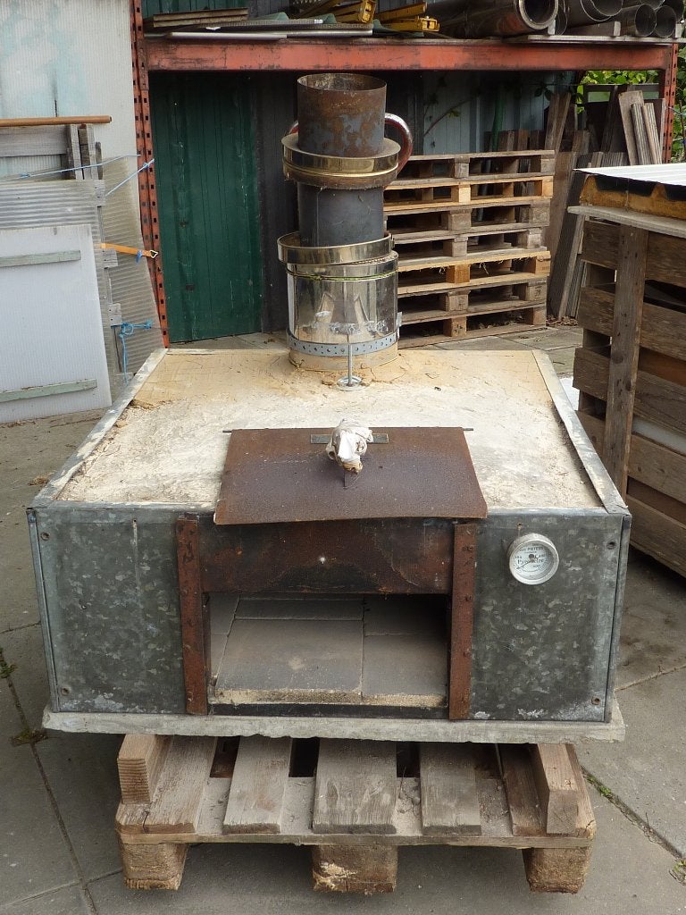 oude bak- en pizza oven, Enlèvement, Utilisé