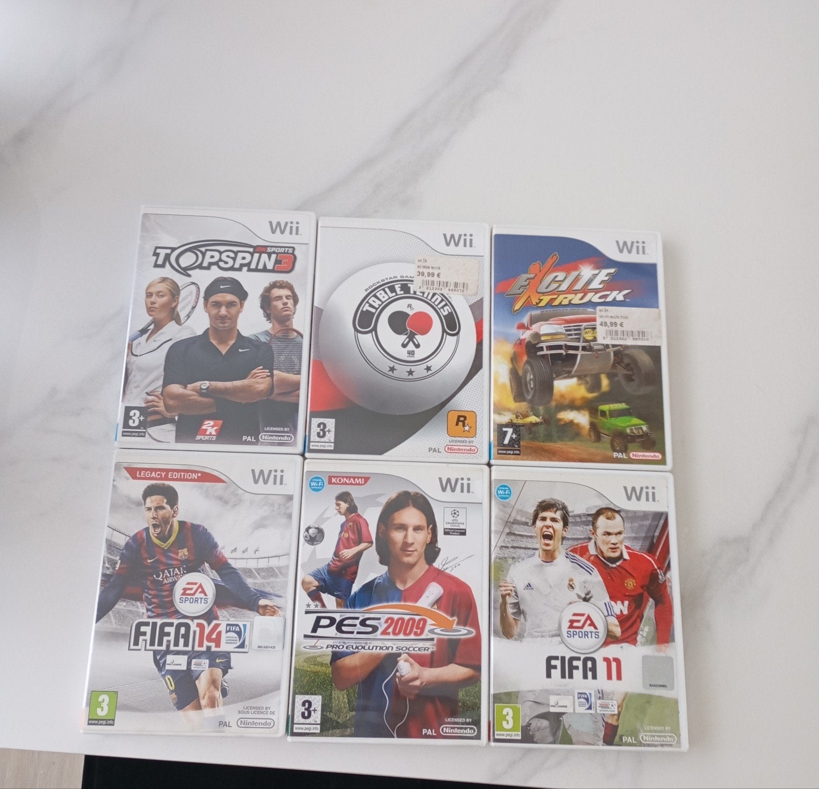Wii games 4€ per stuk, Consoles de jeu & Jeux vidéo, Jeux | Nintendo Wii, 2 joueurs, Enlèvement, Comme neuf, Aventure et Action