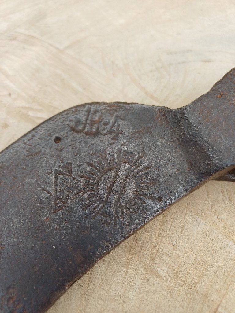 Oude bijlkop, Antiek en Kunst, Ophalen of Verzenden