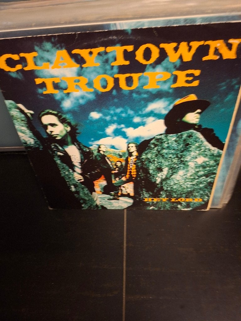 12" - claytown troupe - hey lord - vak 6, CD & DVD, 12 pouces, Enlèvement ou Envoi, Utilisé, Hard rock