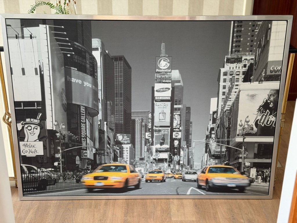 Grote IKEA wanddecoratie – Times Square, Ophalen, Nieuw, 125 cm of meer, Print